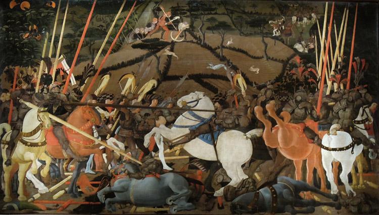 UCCELLO, Paolo Battle of San Romano (mk08) oil painting image